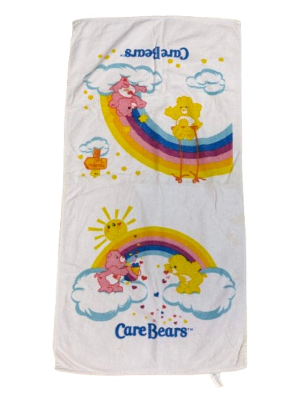 Care Bears Kids Bath Towel Vintage